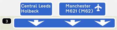 Sign - M621 Junction 3